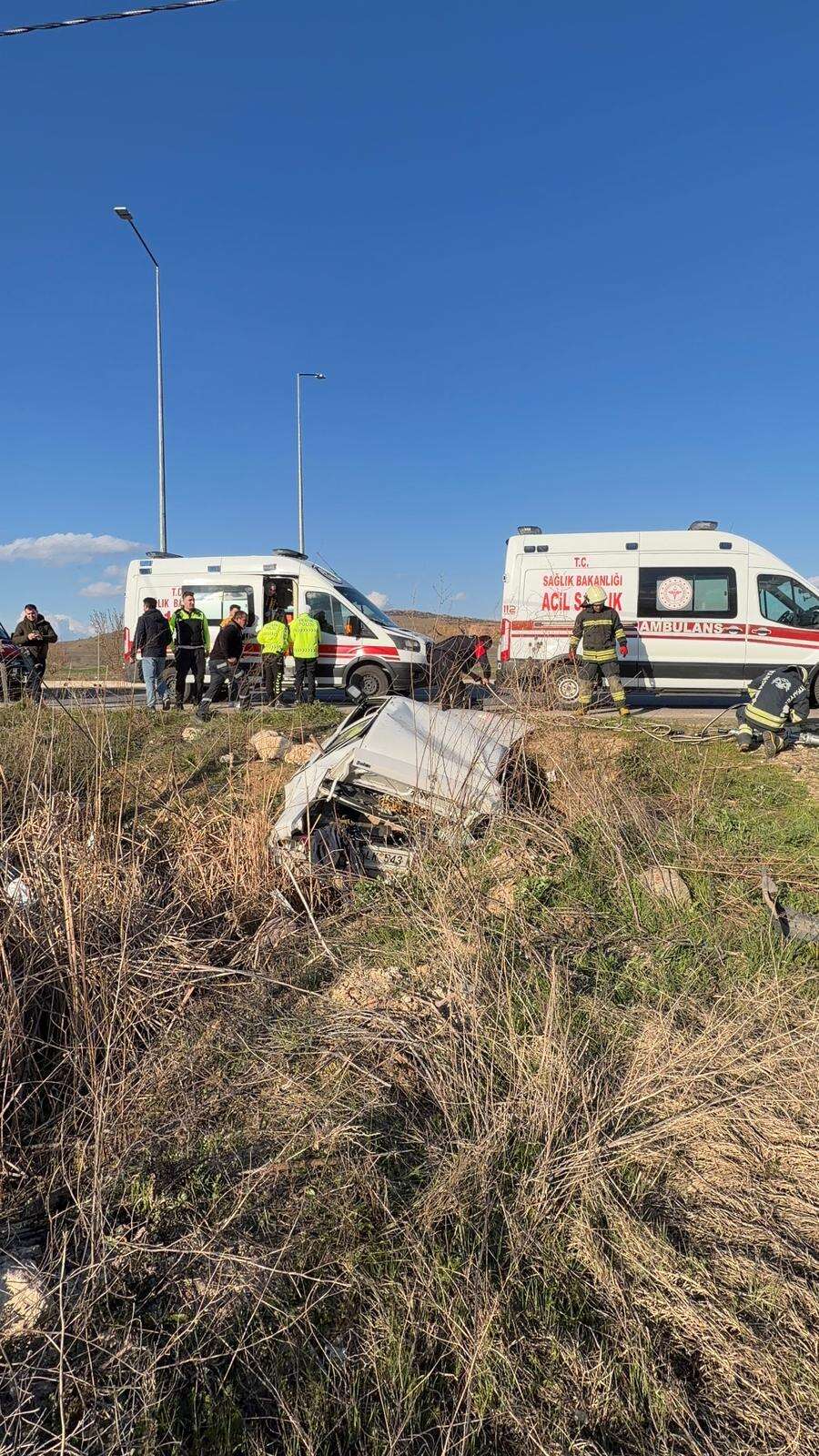 Konya’da otomobil bu hale geldi! 1 ölü, 1 yaralı var 6